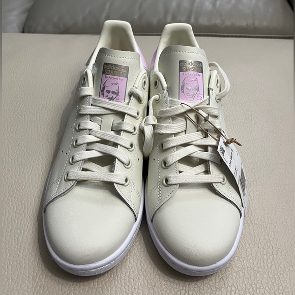 NWT - Adidas Stan Smith Women’s Sneakers Purple Beige Mix - US 7.5/EU 39 1/3 - Picture 2 of 8
